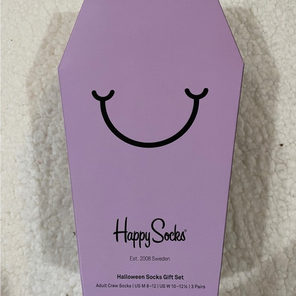 🆕 Happy Socks Halloween Giftboxed 3 Pack Men’s Crew Socks - Picture 3 of 5